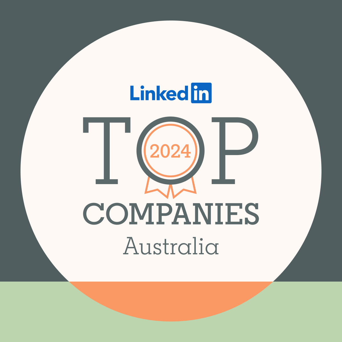 LinkedIn Top Companies Logo LinkedIn 2024 Top companies Australia