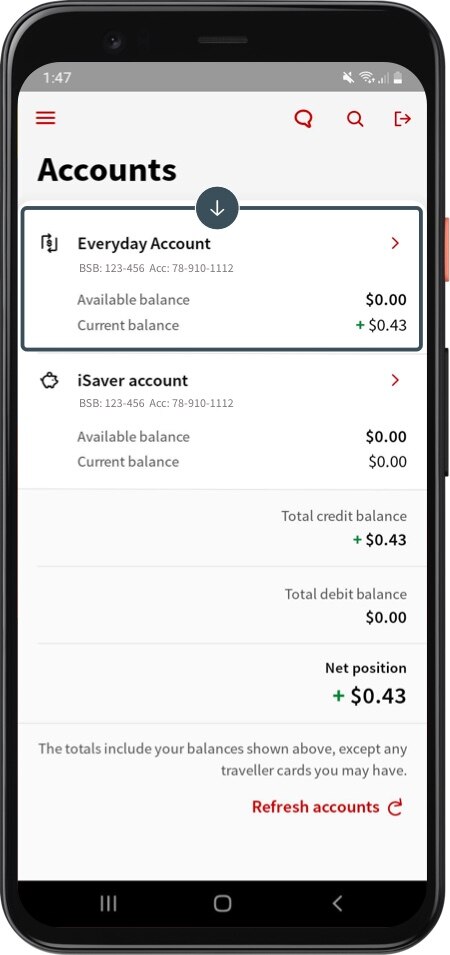 Download a recent transaction statement | Online banking guide - NAB