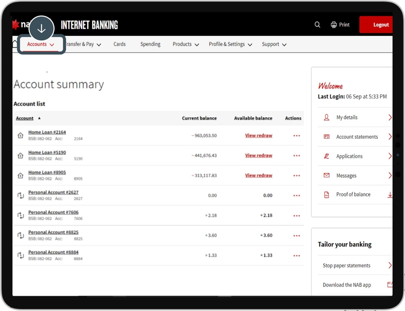 How To Estimate Your Home Loan Repayments Online Banking Guide NAB   Estimate Home Loan Desktop Step2 1375x1056 