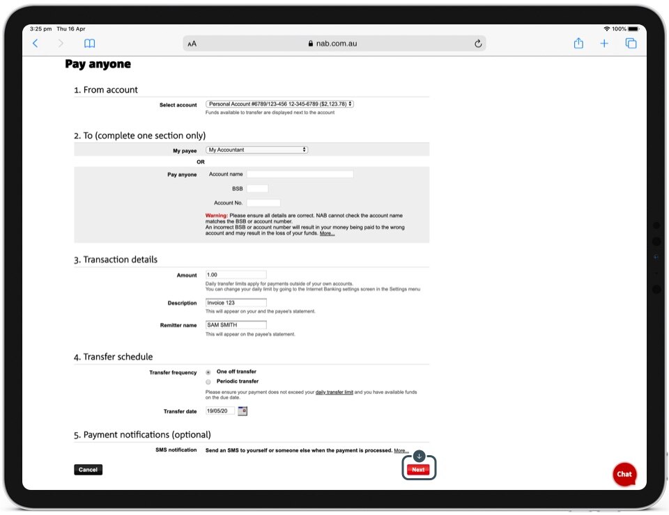 How To Transfer Money | Internet Banking Help Guide - NAB