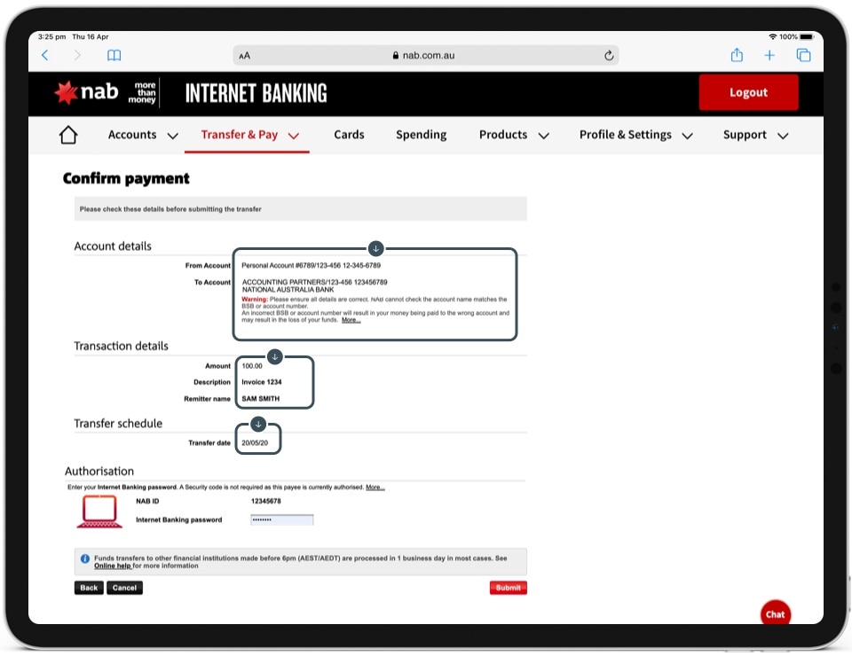 How To Transfer Money | Internet Banking Help Guide - NAB