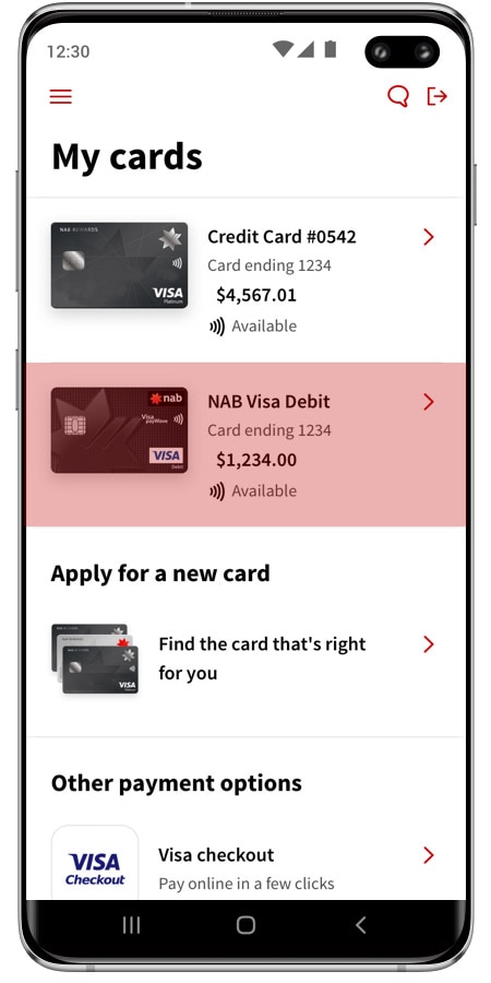 How to link a card to NAB Pay | NAB app help guide for Android - NAB