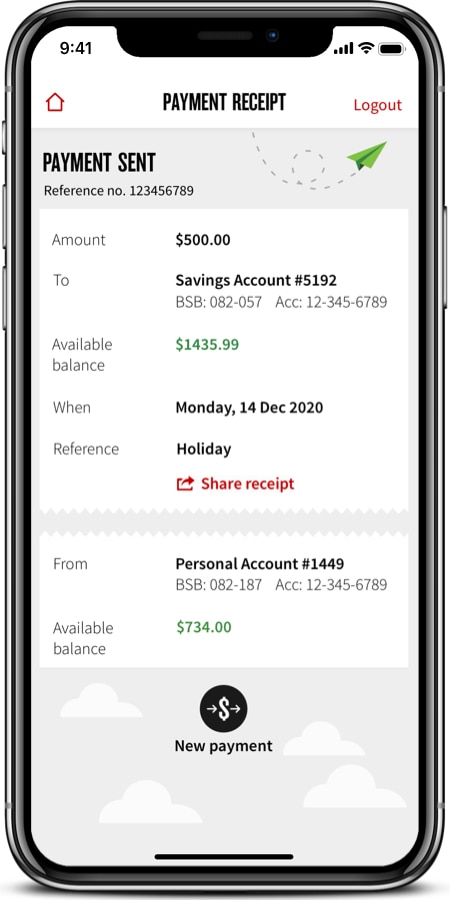 How To Move Money Between Accounts Nab App Help Ios Nab 4244